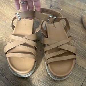 Brown sandal